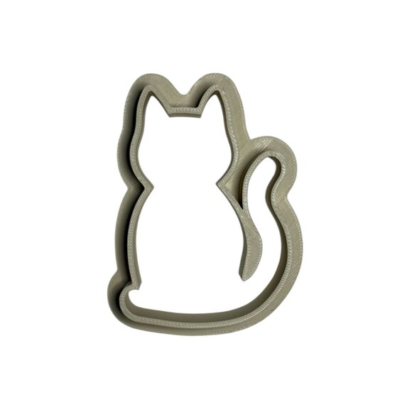 🍪3/$12 SALE🍪Cat Cookie Cutter - Picture 1 of 3